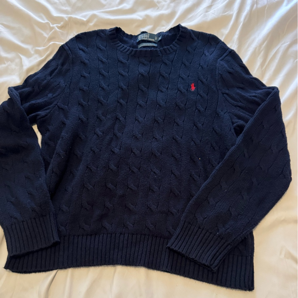 Polo knit sweater size extra large
